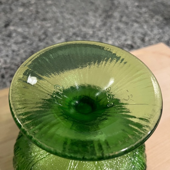 Vintage FTD Glass Footed Candy Dish - Picture 4 of 5